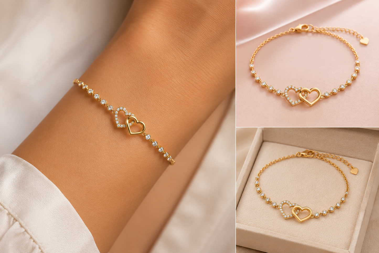 Luna Heart™ Crystal Bracelet